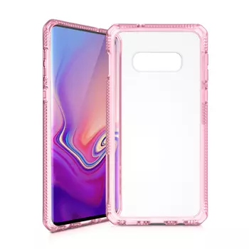 Чехол-накладка ITSKINS HYBRID MKII для Samsung Galaxy S10e светло-розовый/прозрачный