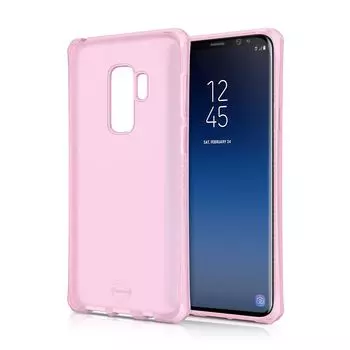Чехол-накладка ITSKINS SPECTRUM FROST для Samsung Galaxy S9 plus светло-розовый