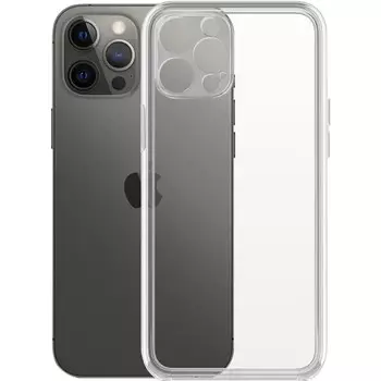 Чехол-накладка Krutoff Clear Case для iPhone 12 Pro с защитой камеры