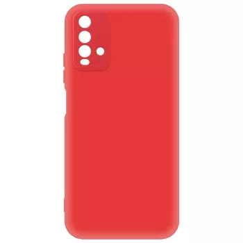 Чехол-накладка Krutoff Silicone Case для Xiaomi Redmi 9T (красный)