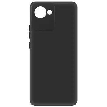 Чехол-накладка Krutoff Soft Case для Realme C30 черный