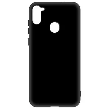 Чехол-накладка Krutoff Soft Case для Samsung Galaxy M11/A11 (M115/A115) черный
