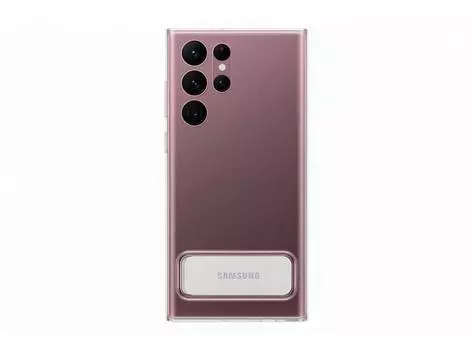 Чехол-накладка Samsung EF-JS908CTEGRU Clear Standing Cover для Samsung Galaxy S22 Ultra, прозрачный