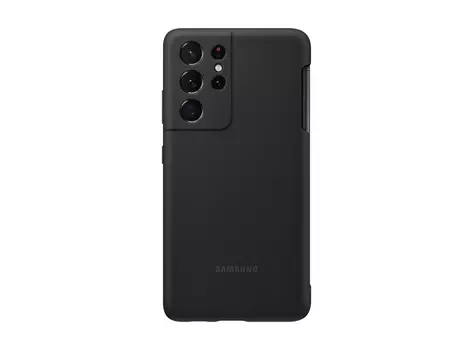 Чехол-накладка Samsung EF-PG99PTBEGRU Silicone Cover с пером S pen для Galaxy S21 Ultra черный
