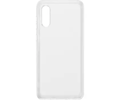 Чехол-накладка Samsung Soft Clear Cover для Samsung Galaxy A02 EF-QA022TTEGRU прозрачный