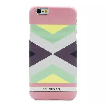 Чехол-накладка So Seven Grpahic Pastel для Apple iPhone 7/8 принт Symetrique