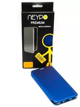 Чехол Neypo для Samsung Galaxy A21s 2020 Premium Dark Blue NSB19531