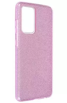 Чехол Neypo для Samsung Galaxy A52 2021 Brilliant Silicone Purple Crystals NBRL21956