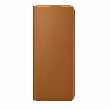 Чехол-обложка Samsung EF-FF926LAEGRU Leather Flip Cover для Galaxy Z Fold 3 коричневый
