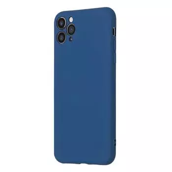 Чехол Pero для Poco M3 Liquid Silicone Blue PCLS-0055-BL