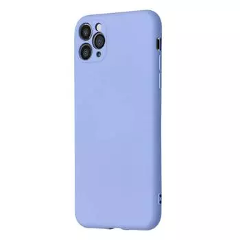 Чехол Pero для Samsung Galaxy A12 Liquid Silicone Light Blue PCLS-0044-LB