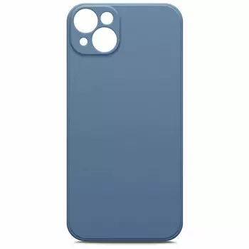 Чехол Red Line для iPhone 14, синий, с микрофиброй