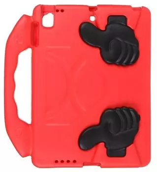 Чехол Red Line противоударный(детский) для iPad Air 1/2/Pro 9.7"/2017/2018, с ручкой и подставкой, красный