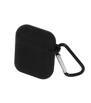 Чехол RedLine Silicone для зарядного кейса AirPods Black УТ000019397