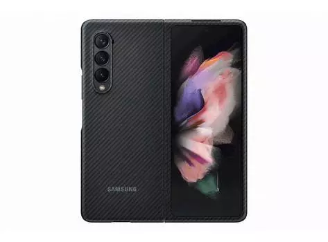 Чехол Samsung Aramid Cover для Galaxy Z Fold3 черный (EF-XF926SBEGRU)
