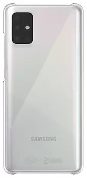 Чехол Samsung Galaxy A51 WITS Premium Hard Case прозрачный (GP-FPA515WSATR)