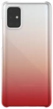 Чехол Samsung Galaxy A71 WITS Gradation Hard Case красный (GP-FPA715WSBRR)
