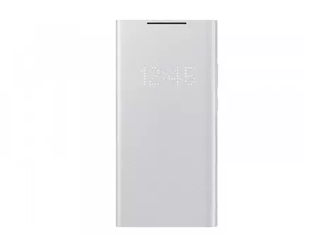Чехол Samsung Galaxy Note 20 Ultra Smart LED View Cover Silver-White EF-NN985PSEGRU