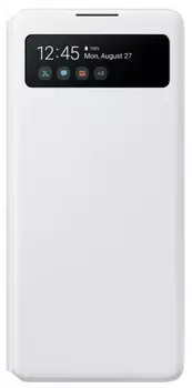 Чехол Samsung Galaxy S10 Lite S View Wallet Cover белый (EF-EG770PWEGRU)