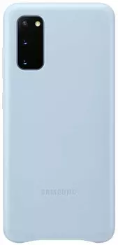 Чехол Samsung Galaxy S20 Leather Cover голубой (EF-VG980LLEGRU)