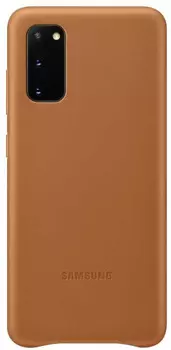 Чехол Samsung Galaxy S20 Leather Cover коричневый (EF-VG980LAEGRU)