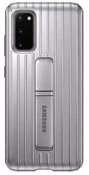Чехол Samsung Galaxy S20 Protective Standing Cover серебристый (EF-RG980CSEGRU)