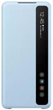 Чехол Samsung Galaxy S20+ Smart Clear View Cover голубой (EF-ZG985CLEGRU)