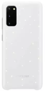 Чехол Samsung Galaxy S20 Smart LED Cover белый (EF-KG980CWEGRU)
