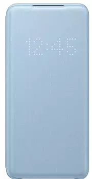 Чехол Samsung Galaxy S20 Smart LED View Cover голубой (EF-NG980PLEGRU)