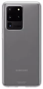 Чехол Samsung Galaxy S20 Ultra Clear Cover прозрачный (EF-QG988TTEGRU)
