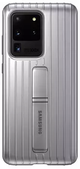 Чехол Samsung Galaxy S20 Ultra Protective Standing Cover серебристый (EF-RG988CSEGRU)