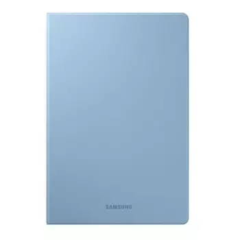 Чехол Samsung Galaxy Tab S6 lite Book Cover полиуретан голубой (EF-BP610PLEGRU)