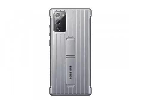 Чехол Samsung N980 Galaxy Note 20 серебристый Protective Standing Cover (EF-RN980CSEGRU)