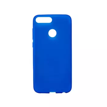 Чехол силиконовый INOI soft touch для Huawei P Smart синий