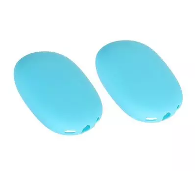 Чехол силиконовый Red Line для AirPods Max, бирюзовый (комплект 2шт.) УТ000024921