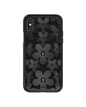 Чехол SwitchEasy Fleur для iPhone XS/X Black