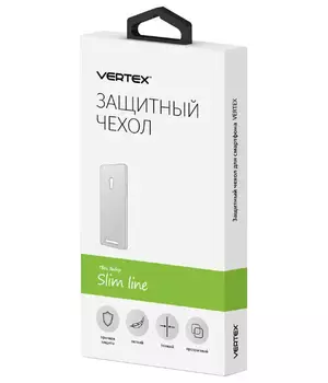 Чехол Vertex Eagle BackCover clear