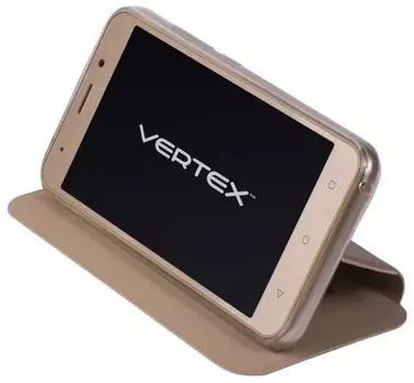Чехол Vertex Flash FlipCover gold