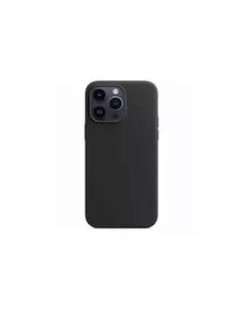 Чехол защитный Red Line для iPhone 14 Pro, для MagSafe, кожаный, черный