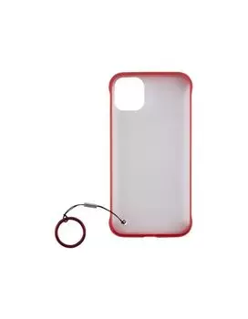 Чехол защитный Red Line Oslo для iPhone 11 (6.1") (красный) с кольцом УТ000018437