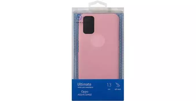 Чехол защитный Red Line Ultimate для Oppo A52/A72/A92, розовый УТ000022289