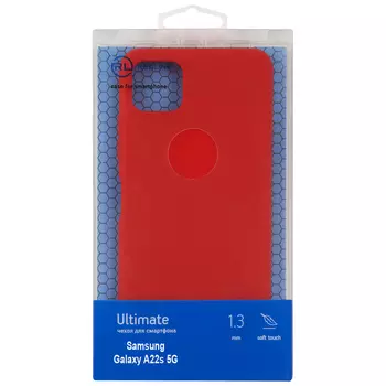 Чехол защитный Red Line Ultimate для Samsung Galaxy A22s 5G, красный УТ000026537