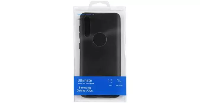 Чехол защитный Red Line Ultimate для Samsung Galaxy A30s, черный УТ000018527