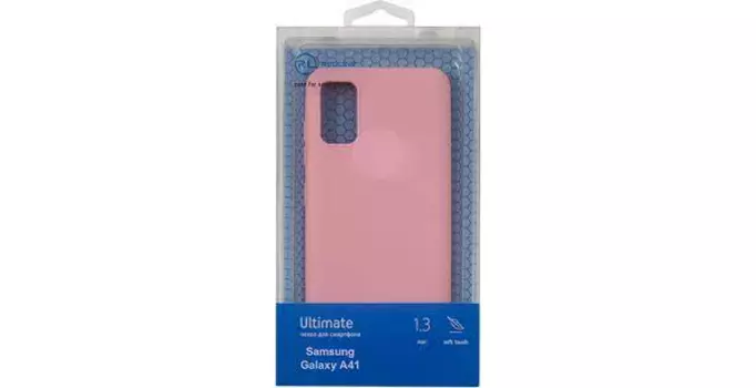 Чехол защитный Red Line Ultimate для Samsung Galaxy A41, розовый УТ000022389