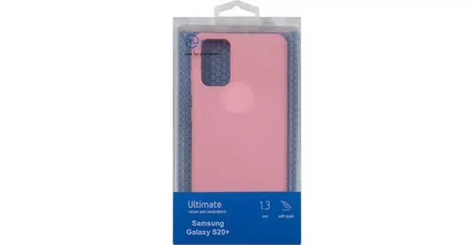 Чехол защитный Red Line Ultimate для Samsung Galaxy S20+, розовый УТ000022449