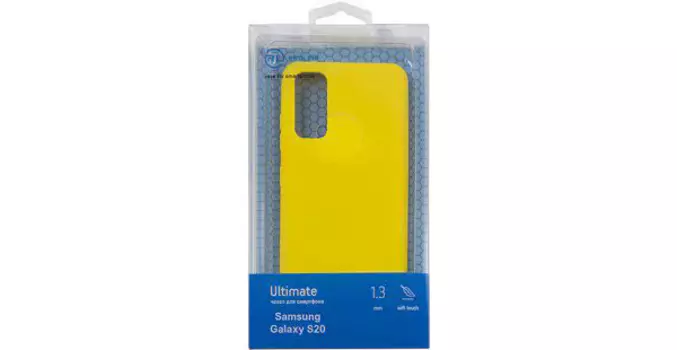 Чехол защитный Red Line Ultimate для Samsung Galaxy S20, желтый УТ000022438