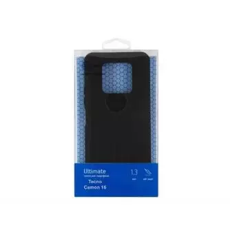 Чехол защитный Red Line Ultimate для Tecno Camon 16, черный УТ000022482