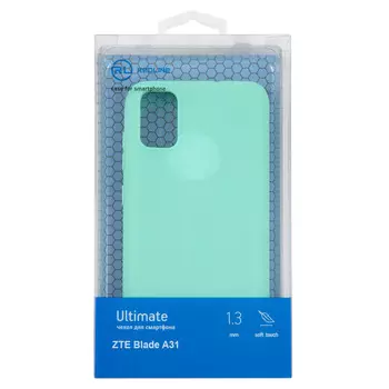 Чехол защитный Red Line Ultimate для ZTE Blade A31, голубой УТ000026599