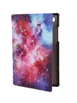 Чехол Zibelino для Samsung Tab A8 X200/X205 10.5 Tablet с магнитом Space ZT-SAM-X200-PSPC