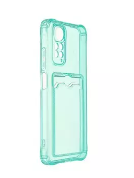 Чехол Zibelino для Xiaomi Redmi Note 11 4G/11S 4G Silicone Card Holder Case Mint ZSCH-XIA-NOT11-CAM-MIN